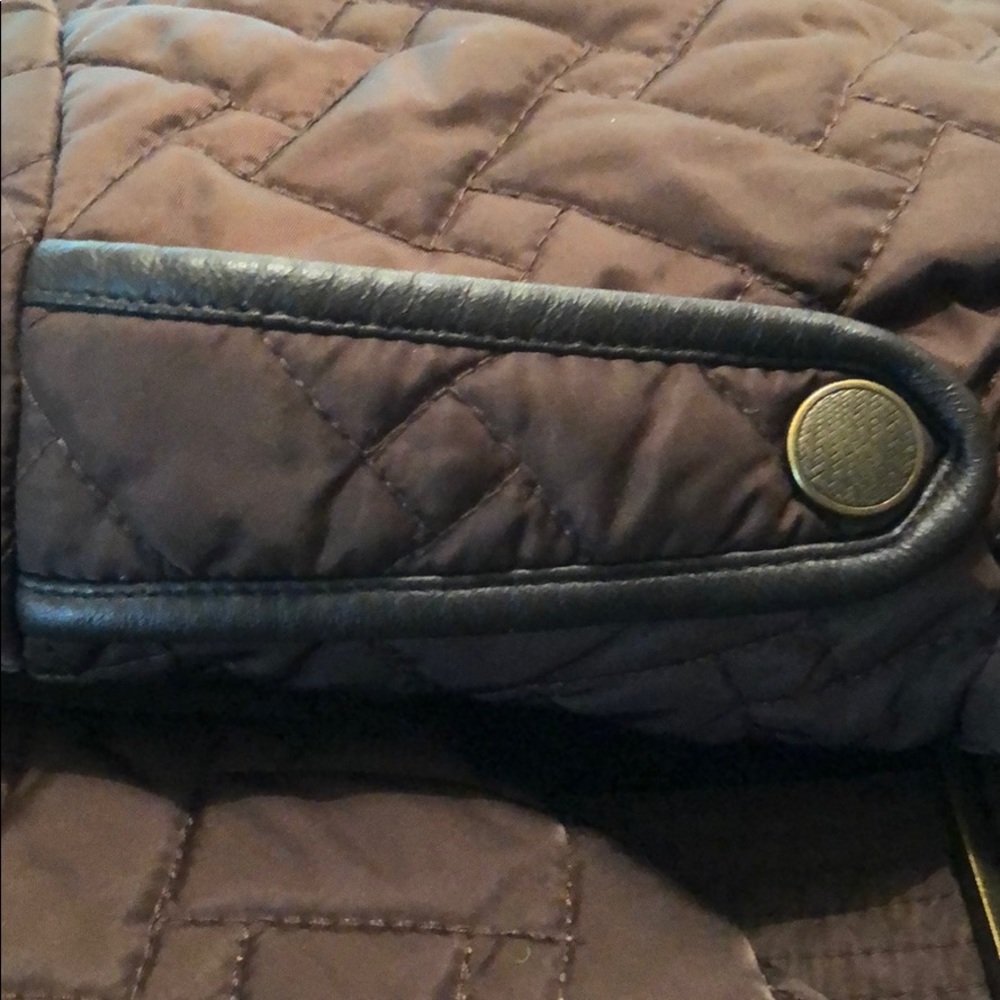 2X 🥰HP🎉Cole Haan Leather Trimmed Jacket - Picture 11 of 15
